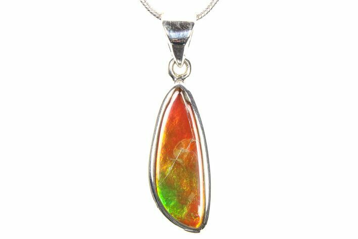 Stunning Ammolite Pendant (Necklace) - Sterling Silver #278420